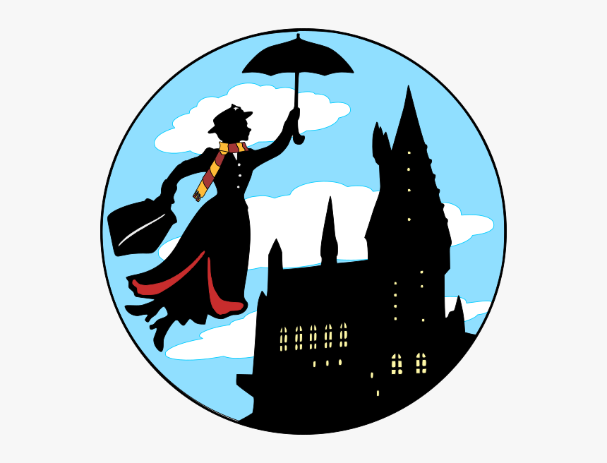 Movies, Personal Use, Mary Poppins Hogwarts V2 Alt - Disney Clipart Mary Poppins, HD Png Download, Free Download