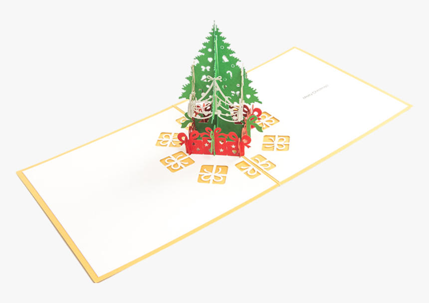 Christmas Tree With Presents - Christmas Tree, HD Png Download, Free Download