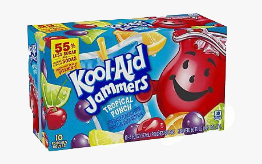 Tropical Punch Kool Aid Jammers, HD Png Download - kindpng