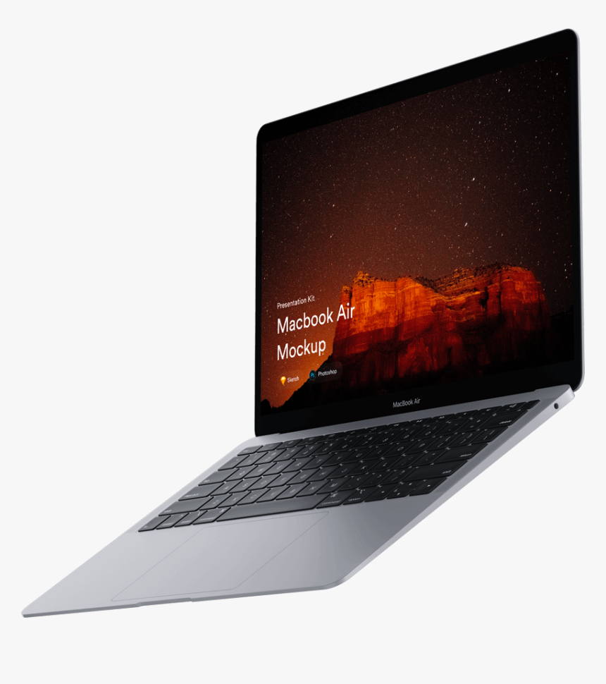 Transparent Mockup Macbook, HD Png Download, Free Download