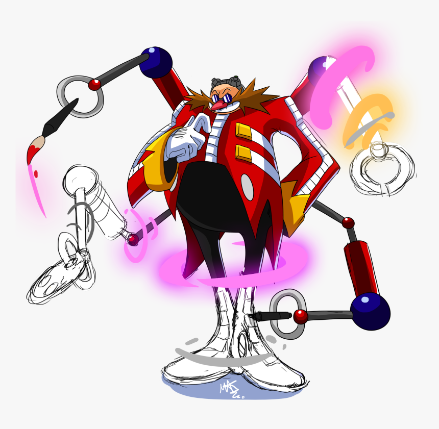 Doctor Eggman , Png Download - Cartoon, Transparent Png, Free Download