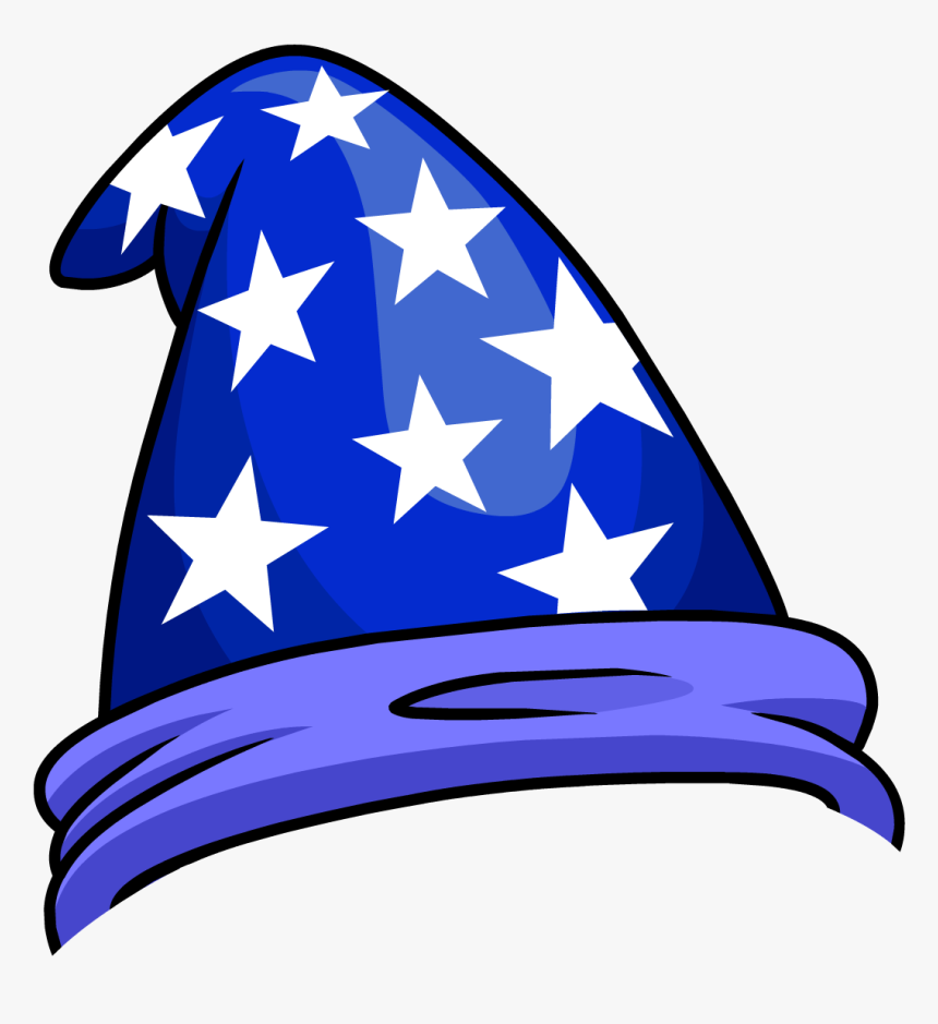 Wizard Clipart Cap - Wizard Hat Transparent Background, HD Png Download ...