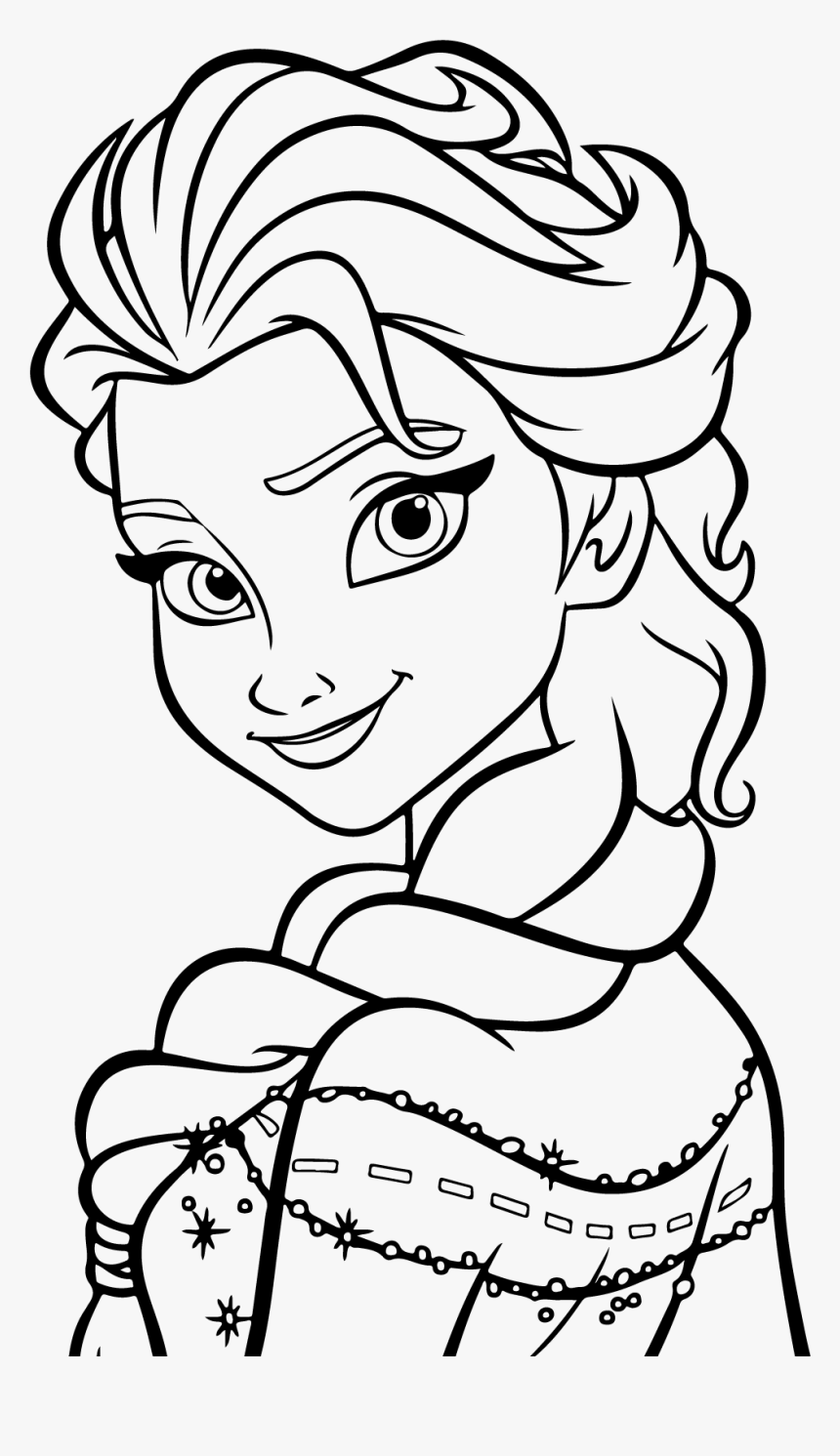 7200 Coloring Pages Princess Elsa  Latest