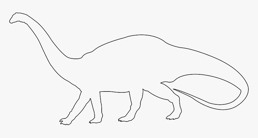 Dinosaur Silhouette Png, Transparent Png, Free Download