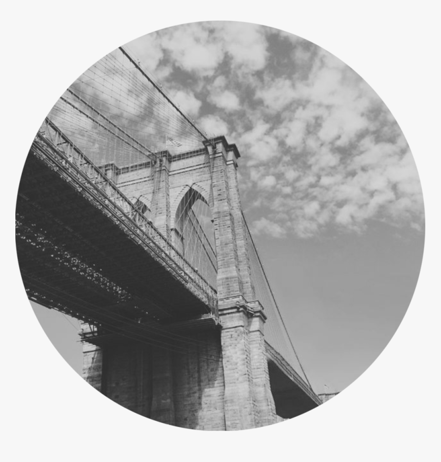 Fog And Apple New York - Brooklyn Bridge, HD Png Download, Free Download