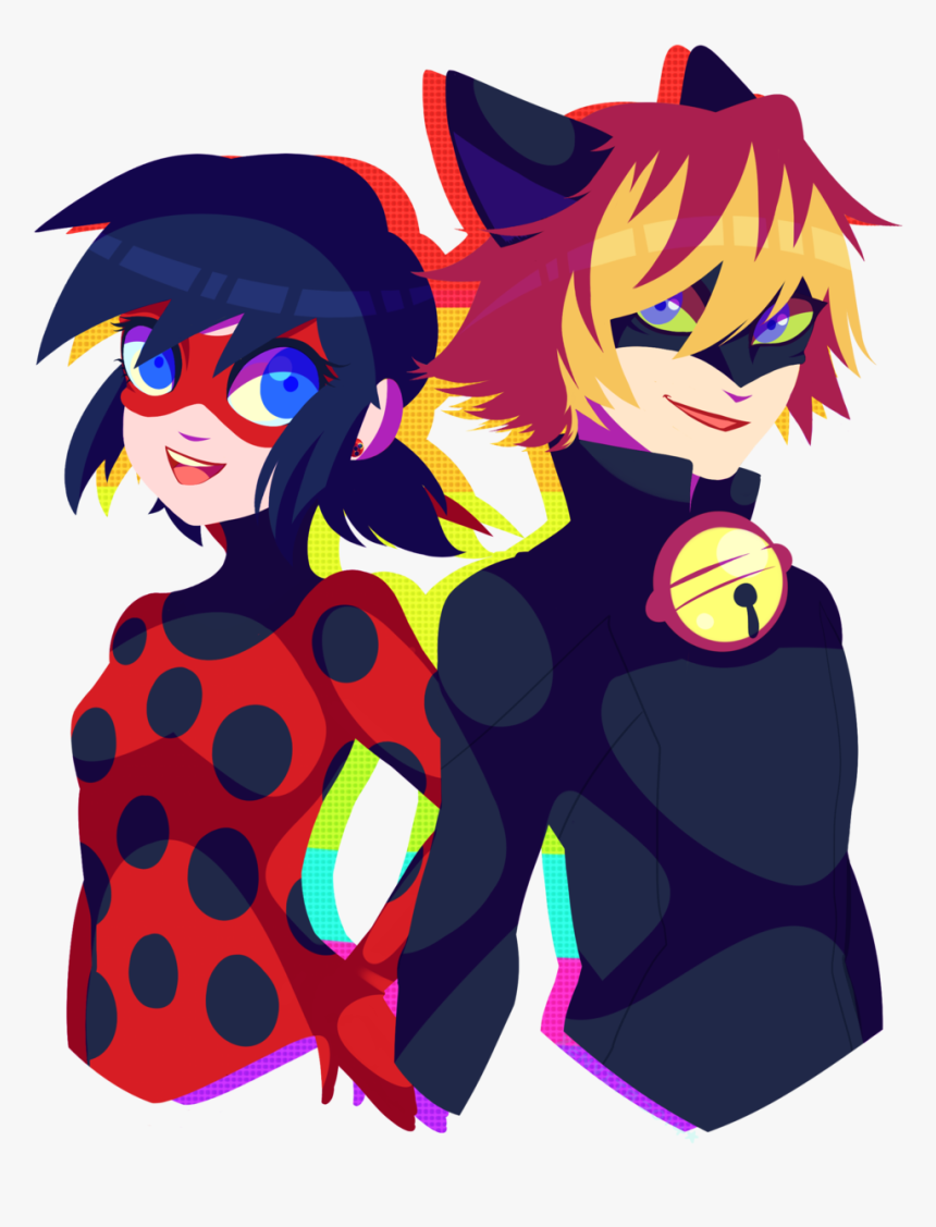 Miraculous Ladybug Images Ladybug And Chat Noir Hd - Miraculous Ladybug Pop Art, HD Png Download, Free Download