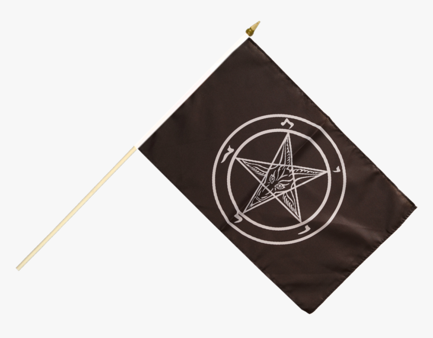 Baphomet Church Of Satan Hand Waving Flag - Emblem, HD Png Download, Free Download