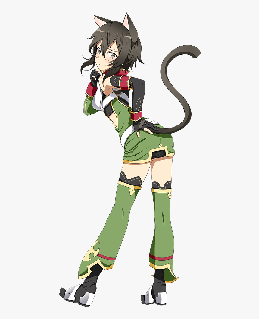 Transparent Cat Girl Png - Sword Art Online Cat Girl, Png Download, Free Download