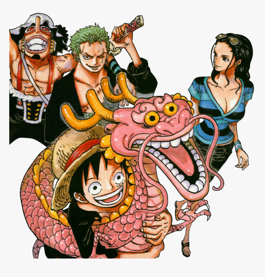 Luffy, Momo, Usopp, Zoro & Robin From Chapter 693 Color - Zoro Color ...