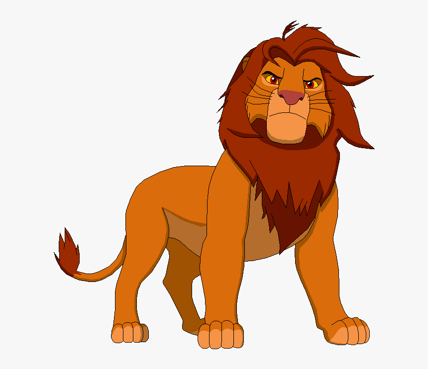 Lion King Characters Png - Mufasa Lion King, Transparent Png - kindpng