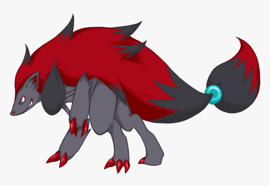 Zoroark By Kimi3999-d77qapu - Cartoon, HD Png Download, Free Download