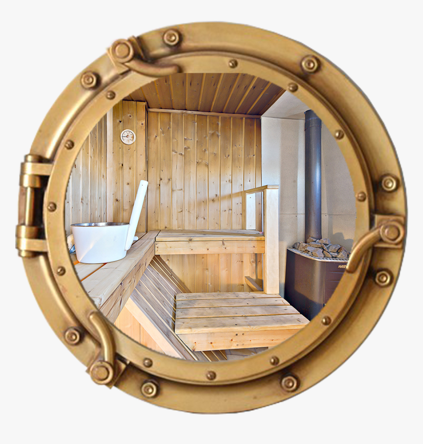 Through The Porthole - Ship, HD Png Download, Free Download