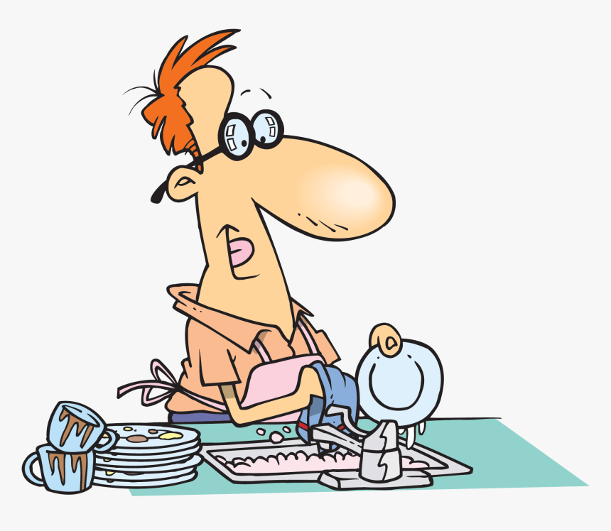 Do The Dishes Cartoon , Png Download - Do The Dishes Clipart