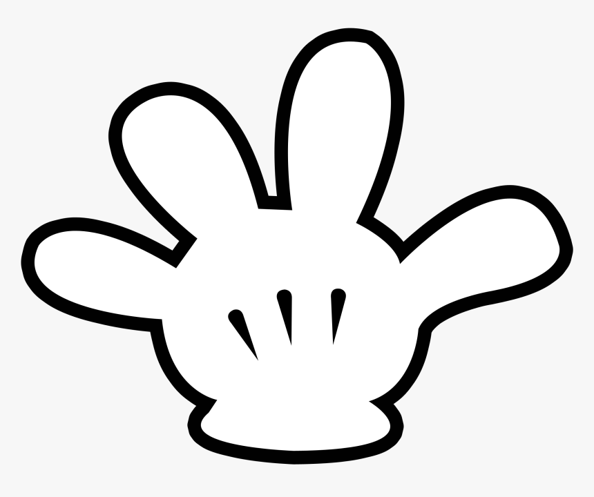 Mickey Mouse Hands Printable