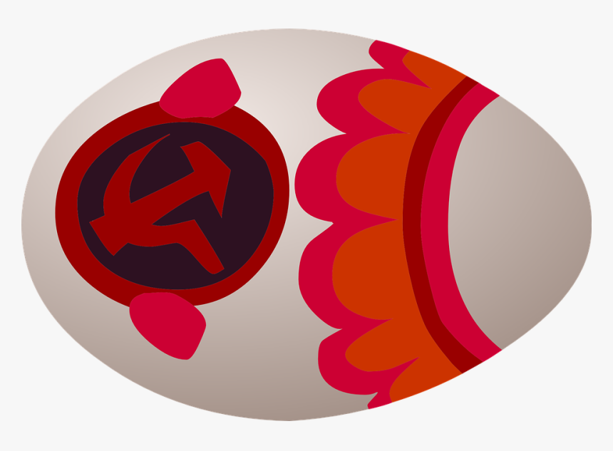 Soviet Egg Sign Vector Image - Communist Egg, HD Png Download, Free Download