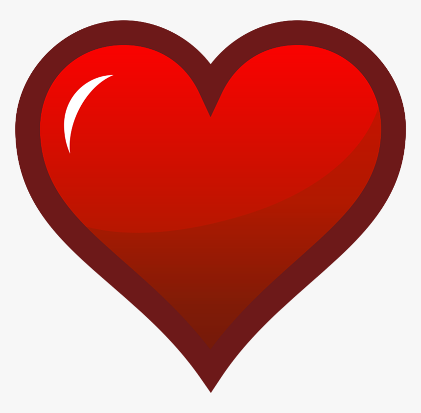 Big Bold Red Heart Clipart - Favorite Clipart, HD Png Download - kindpng