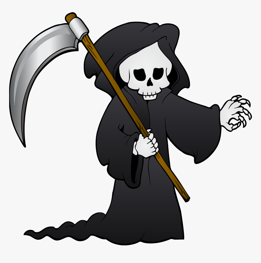 Clip Art Grim Reaper Png, Transparent Png - kindpng