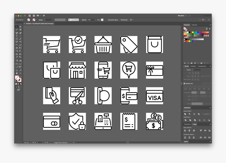 Icons Export Illustrator, HD Png Download, Free Download