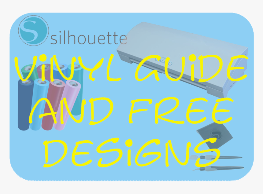 Silhouette Cameo 3 Oracal Vinyl Sheets Tools Pens Tutorials - Silhouette America, HD Png Download, Free Download