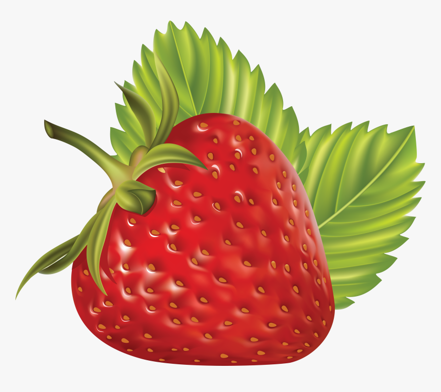 Now You Can Download Strawberry Png Clipart - Frutas Clipart, Transparent Png, Free Download