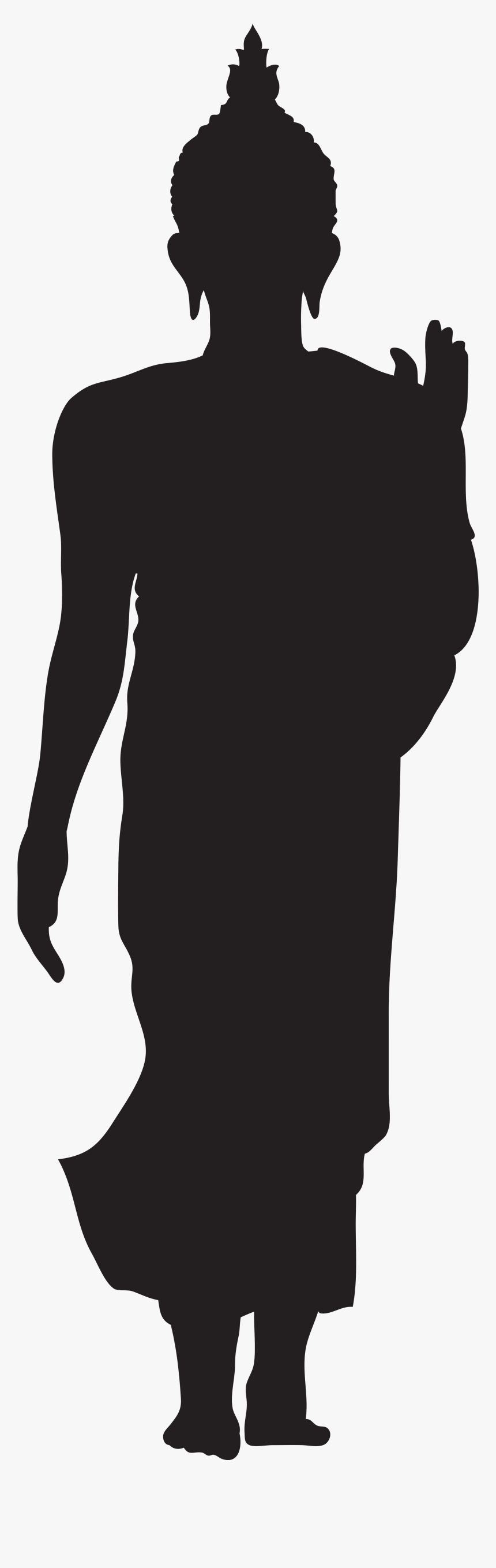 Monk Vector Silhouette - Phutthamonthon, HD Png Download, Free Download