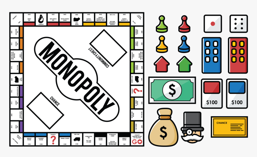 Monopoly Community Chest Clip Art