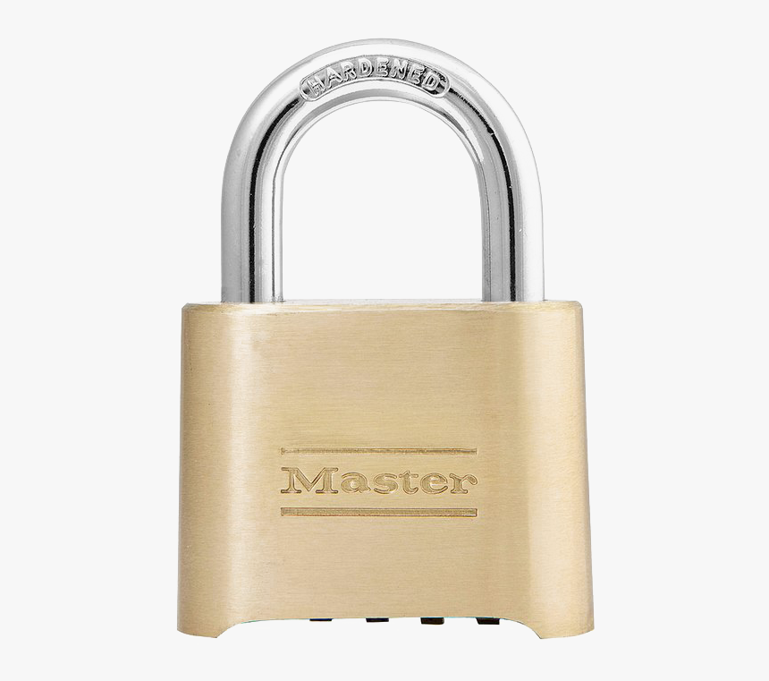 Padlock Transparent Background Png - Master Lock Combination Padlock, Png Download, Free Download