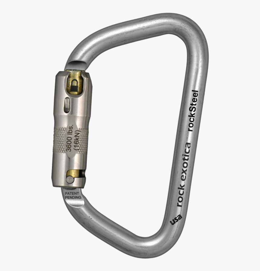 Rock Exotica Rock Steel Carabiner, HD Png Download, Free Download