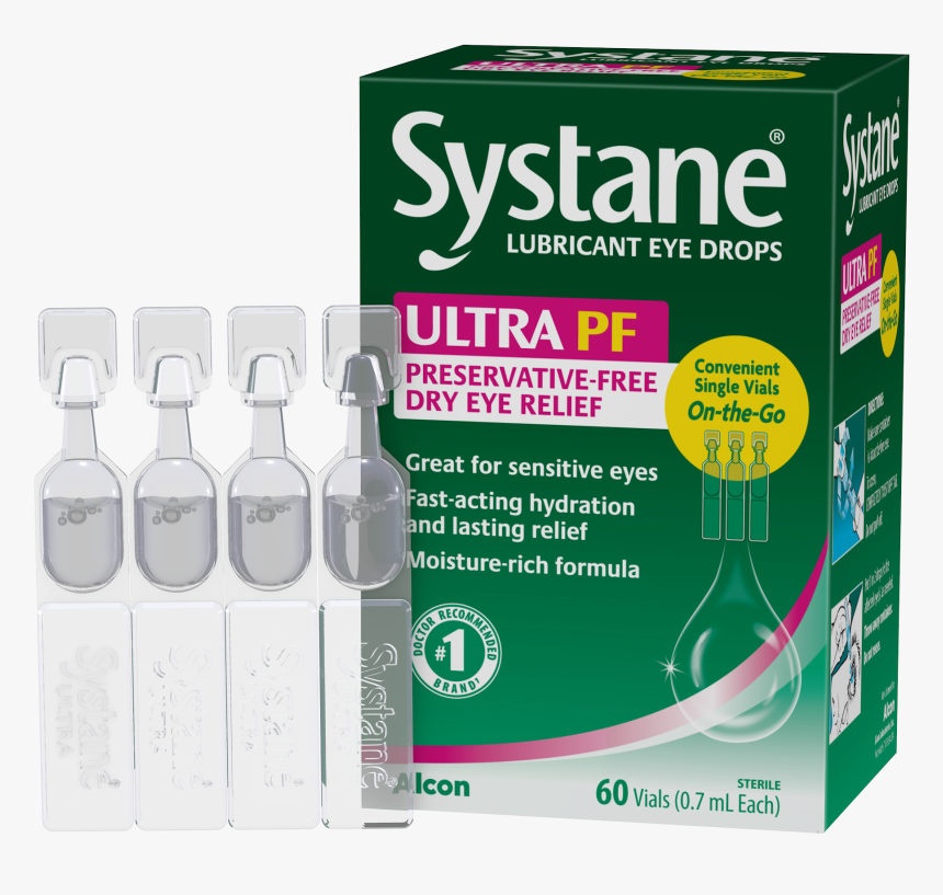 Systane Preservative Free Eye Drops, HD Png Download, Free Download