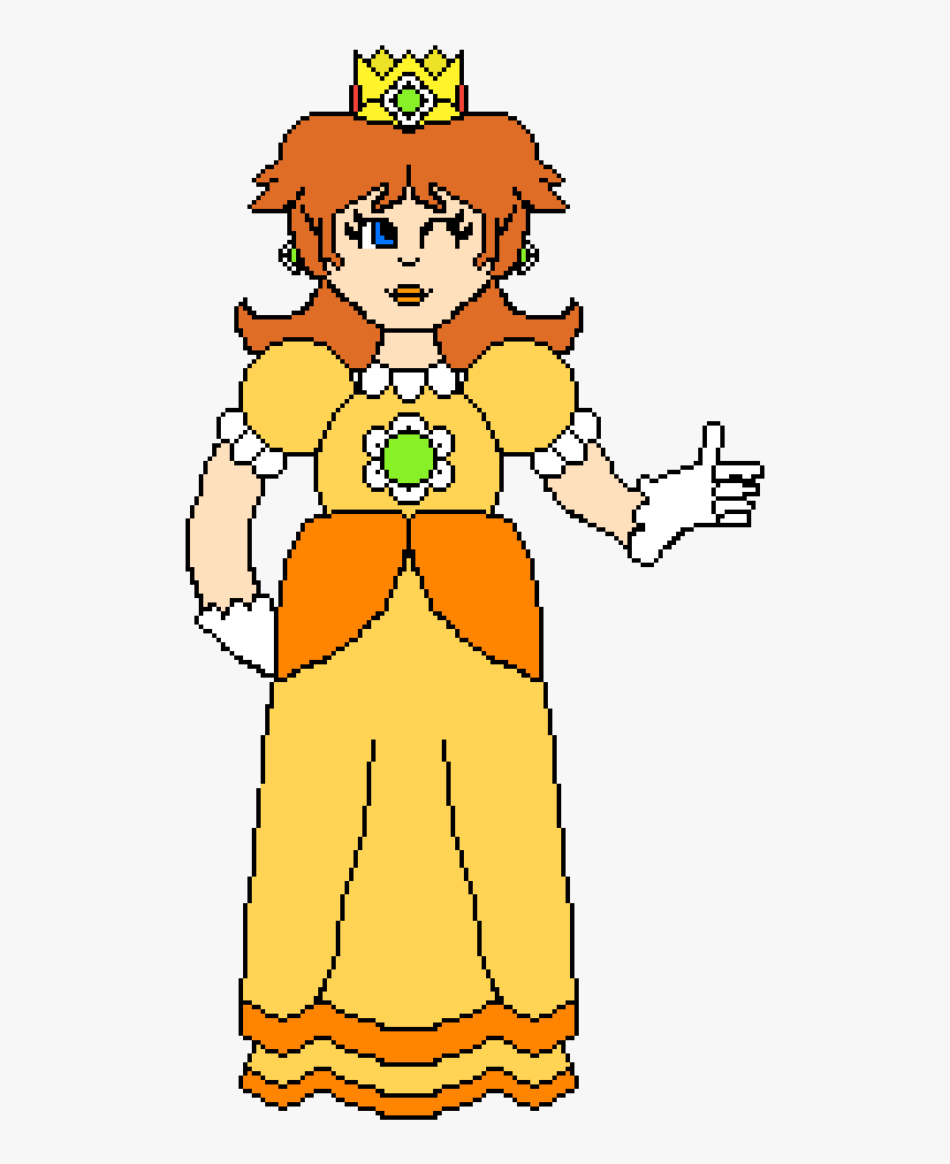 Princess Daisy , Png Download - Cartoon, Transparent Png, Free Download