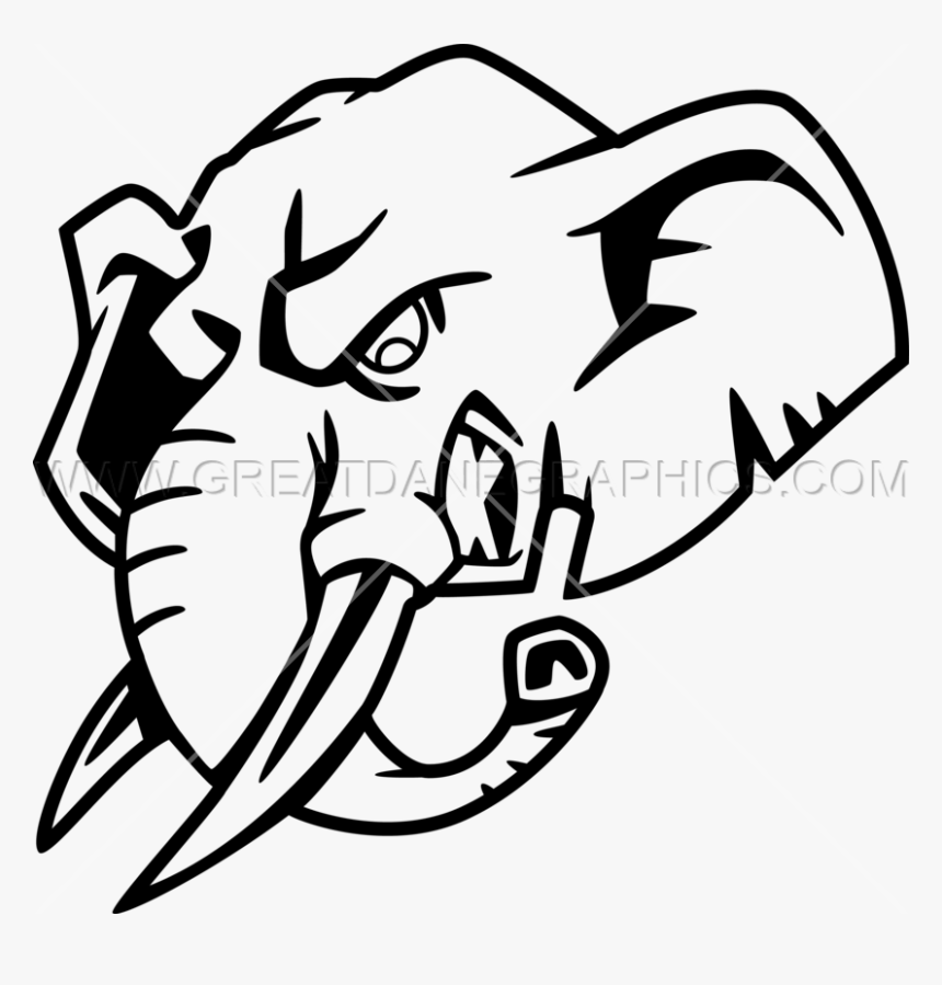 Elephant Headlogo Png, Transparent Png, Free Download