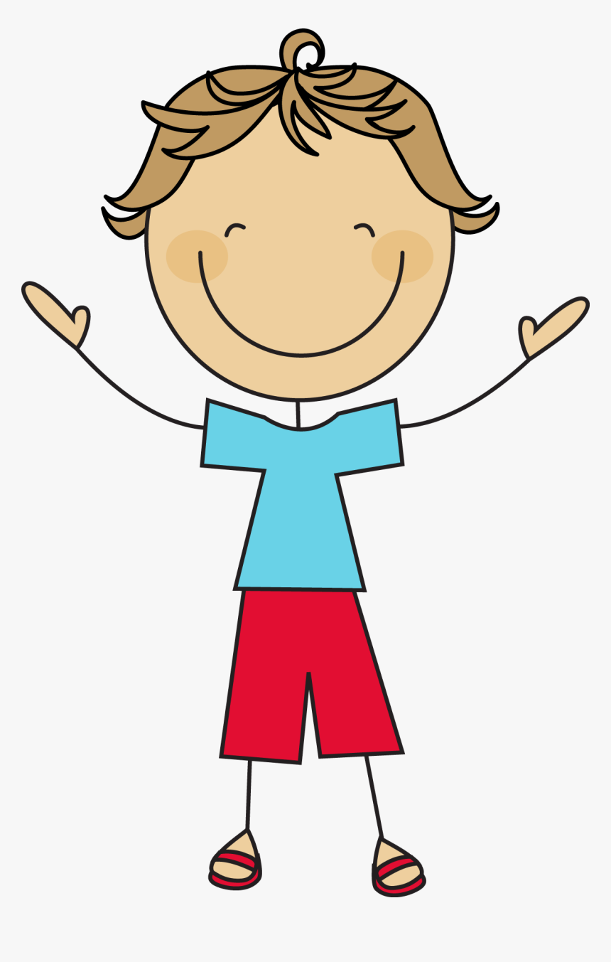 Stick Figure Animation Clip Art - Clipart Stick Figure Boy, HD Png Download, Free Download