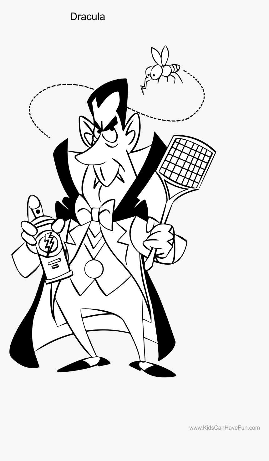 Dracula Coloring Page Png Dracula Coloring Pages - Раскраски Дракула, Transparent Png, Free Download