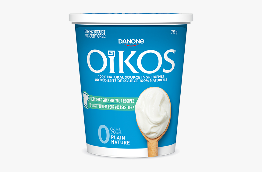 Game Night Snack - Oikos Plain Greek Yogurt, HD Png Download, Free Download