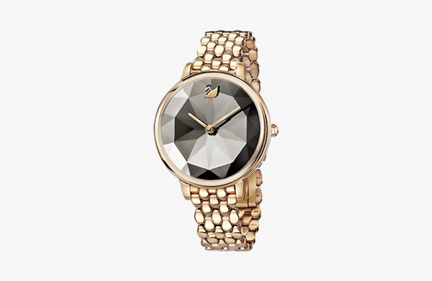 Rose Gold Swarovski Watch, HD Png Download, Free Download