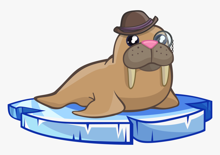 Walrus Clip Art - Clipart Walrus Transparent, HD Png Download, Free Download