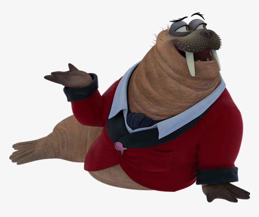 Otto Von Walrus - Arctic Dogs Otto Von Walrus, HD Png Download, Free Download