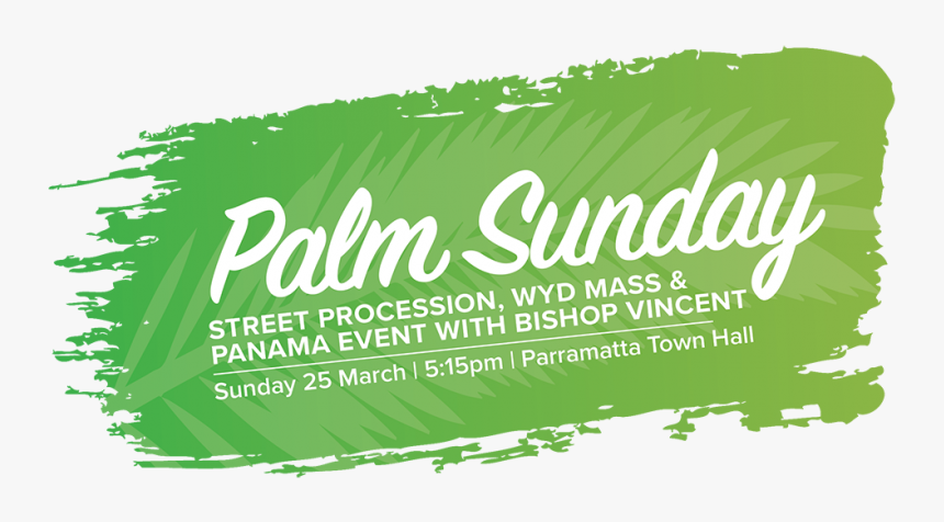 Palm Sunday Png - Swing Music, Transparent Png, Free Download