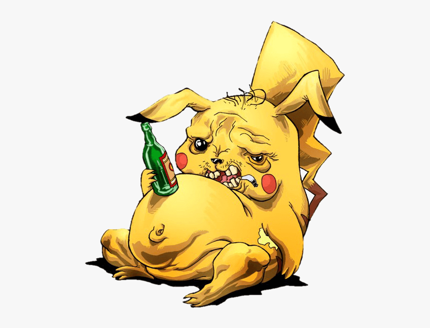 Drunk Pikachu, HD Png Download, Free Download