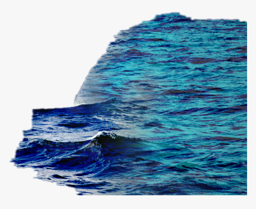 #water #wave #blue #ocean #sea - Sea, HD Png Download, Free Download
