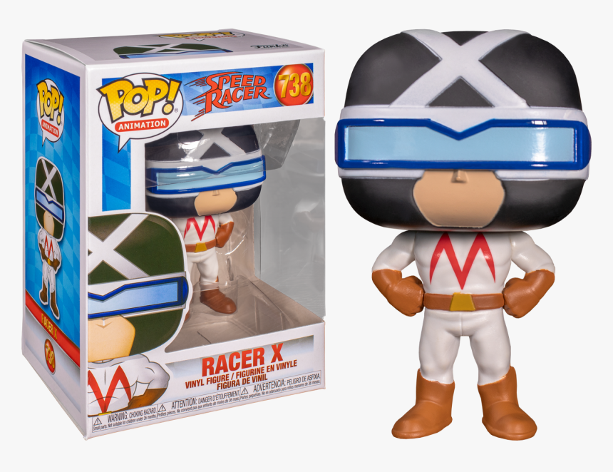 Racer X Pop Vinyl Figure - Speed Racer Funko Popcultcha, HD Png Download, Free Download