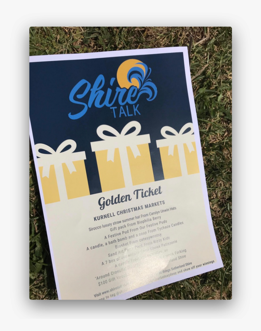 Brett Gave Away 2 “golden Tickets” To Two Winners - Flyer, HD Png Download, Free Download