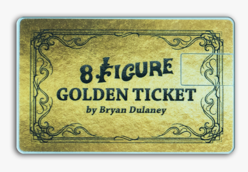 Golden Ticket Png, Transparent Png, Free Download