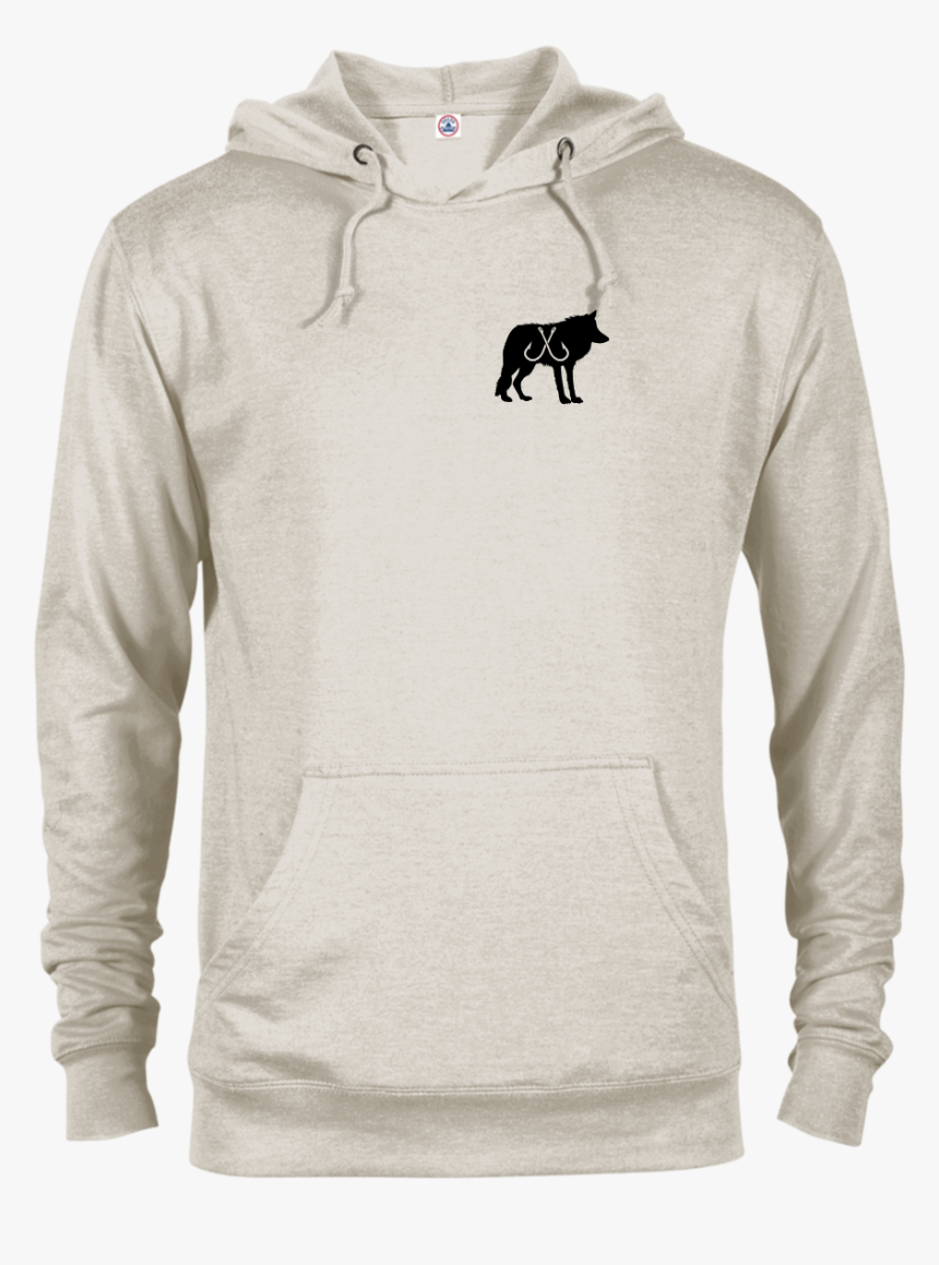 Black Wolf Terry Hoodie, HD Png Download, Free Download