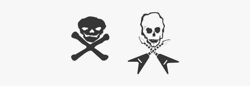 Rock Skulls Vector Clip Art - Clip Art, HD Png Download, Free Download