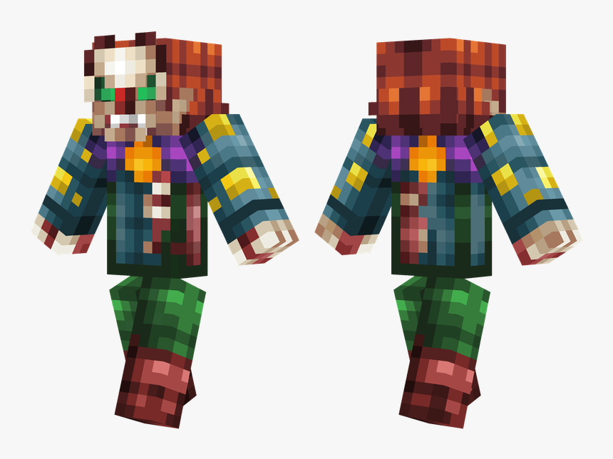 Transparent Scary Clown Png - Team Fortress 2 Skin Minecraft, Png Download, Free Download