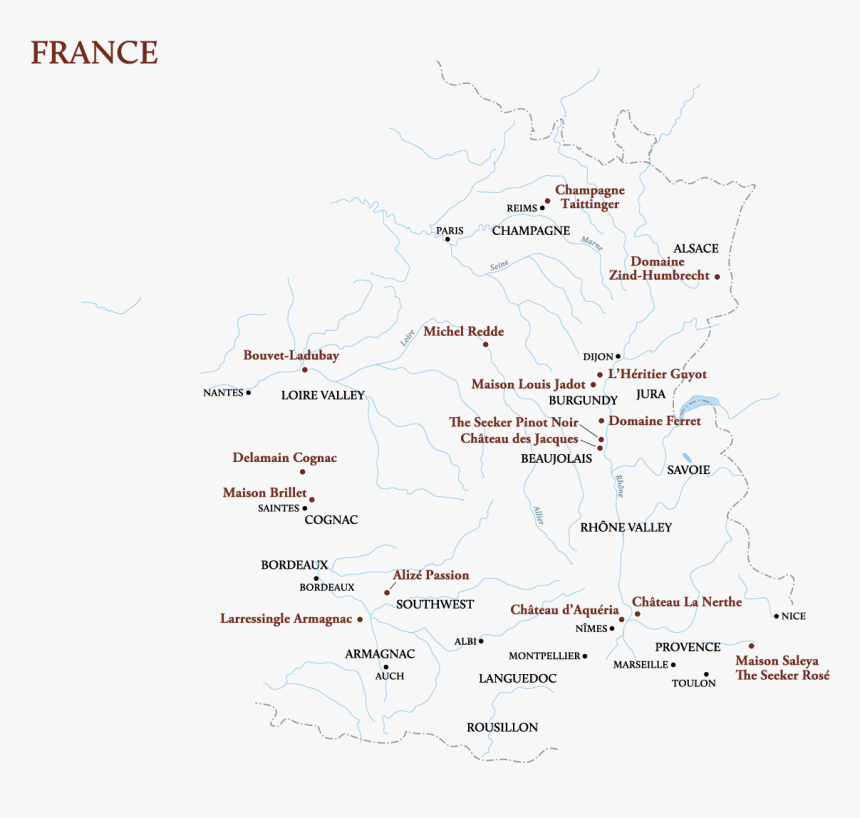 View Map Champagne - Map, HD Png Download, Free Download