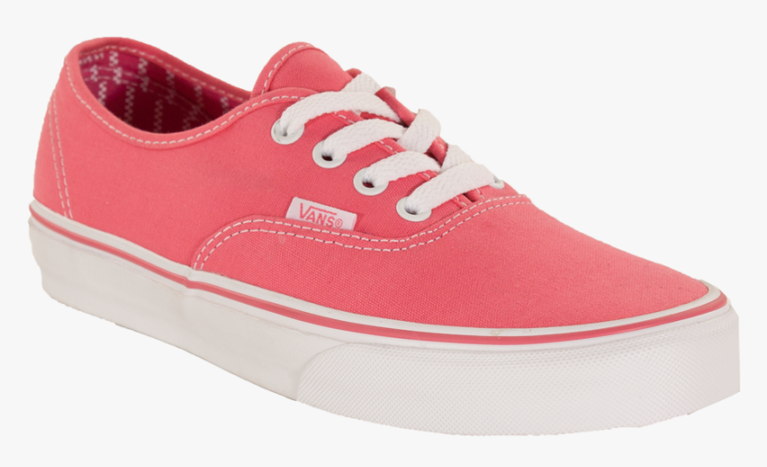 Neon Coral Vans , Png Download - Skate Shoe, Transparent Png, Free Download