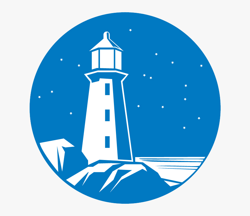 Download Blue Light House Clipart Svg Royalty Free Library Life Blue White Lighthouse Logo Hd Png Download Kindpng