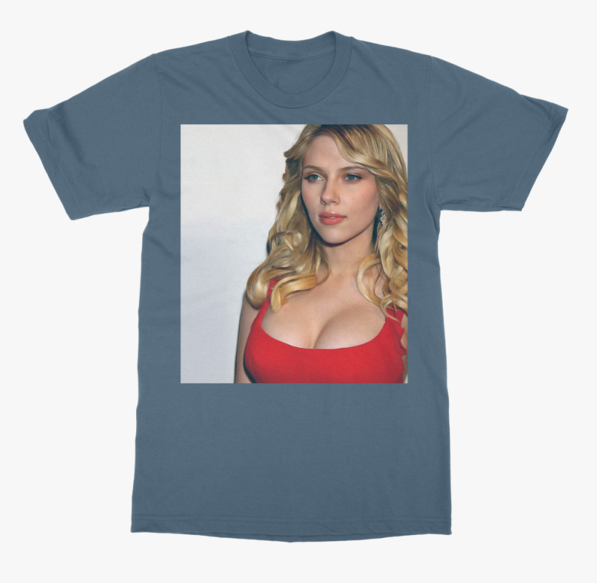 Scarlett Johansson ﻿classic Adult T-shirt - Scarlett Johansson T Shirt, HD Png Download, Free Download